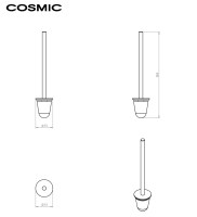 PALO y CEPILLO ESCOBILLERO ARCHITECT COSMIC